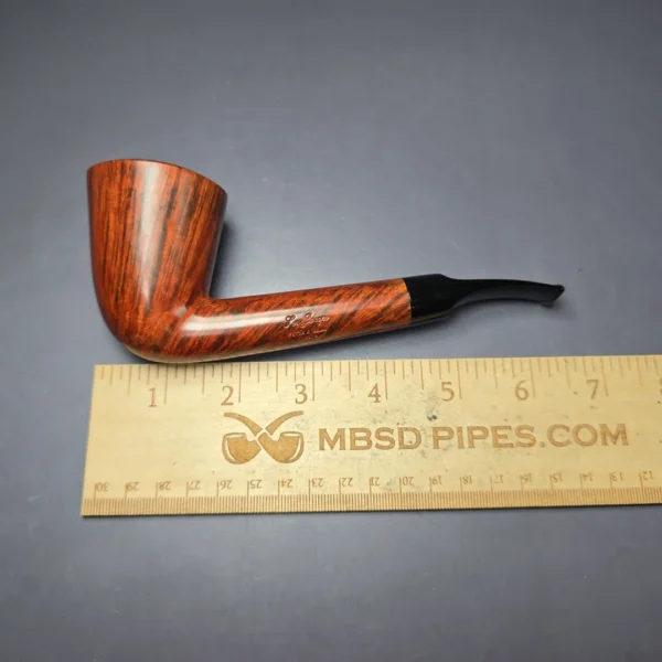 Ser Jacopo Pre-1994 Maxima Smooth Long Shank Dublin Estate Briar Pipe, Unsmoked - Image 11