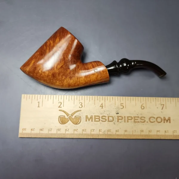 Edward's Magnum Smooth Freehand Pickaxe Estate Briar Pipe, American Estates - Image 12