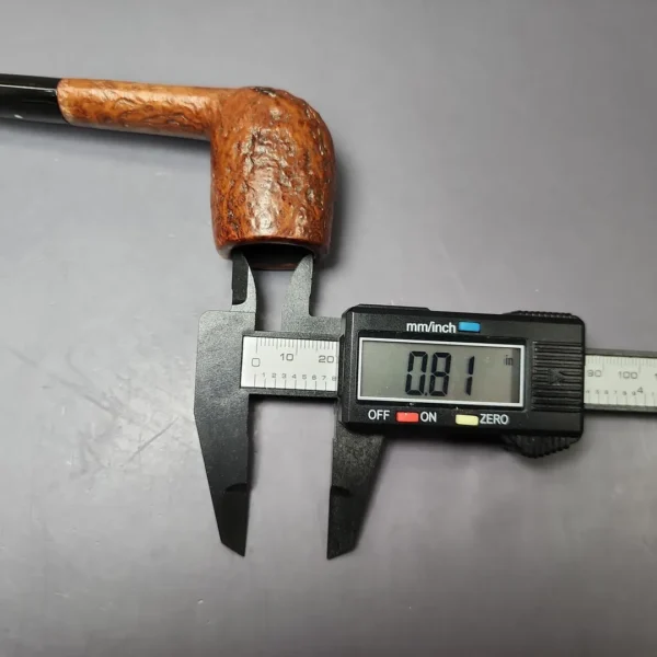 Dunhill Tanshell Sandblasted Oval Shank Billiard Estate Briar Pipe, English Estates - Image 11