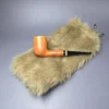 BST (Todd Bannard) 2 Foot Grade Smooth Billiard w/ Imitation Horn Estate Briar Pipe, Unsmoked - Image 11
