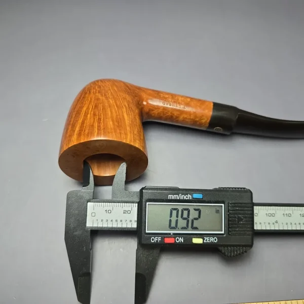 James Upshall G Grade ExL Smooth Bent Dublin Estate Briar Pipe, Unsmoked - Image 11