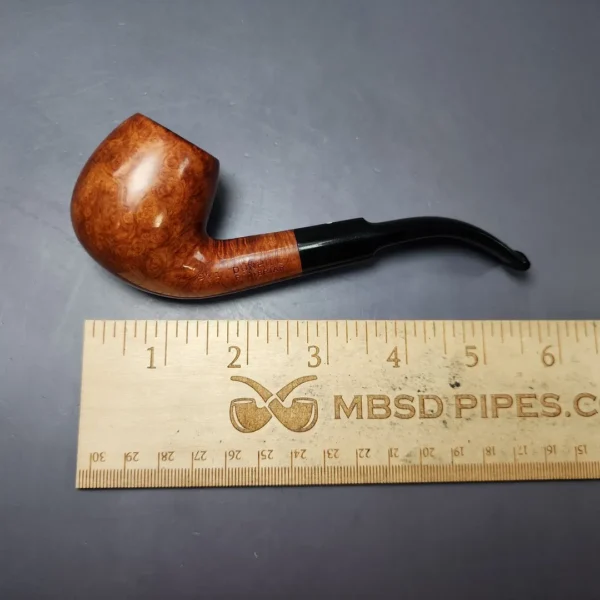 Dunhill 1974 Root Briar 921 Smooth Bent Apple Estate Briar Pipe, English Estates - Image 11