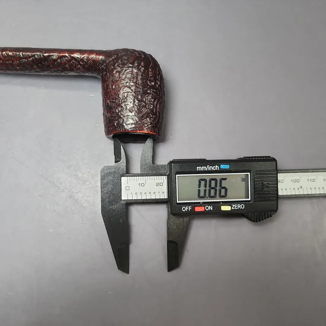 Dunhill 1978 Shell Briar 61091 Sandblasted Canadian Estate Briar Pipe, English Estates - Image 11