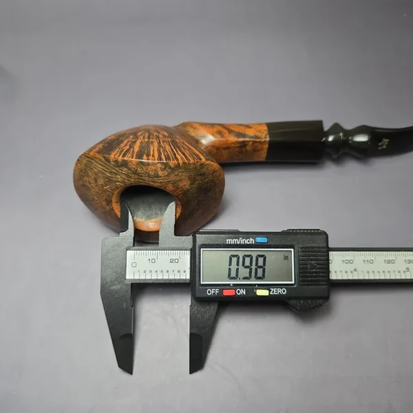Preben Holm XXL Smooth Freehand w/ Ebonite Estate Briar Pipe, Unsmoked - Image 11