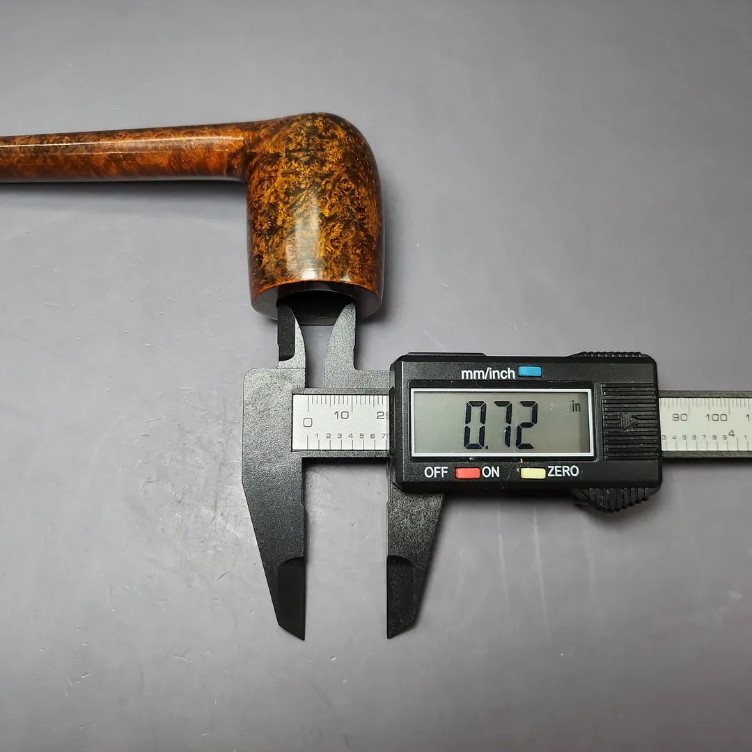 Mina Pipes Smooth Canadian w/ Boxwood Estate Briar Pipe, Unsmoked - Image 11