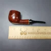 Vauen 3314 Smooth Pot w/ Brass Estate Briar Pipe, Unsmoked, 9mm - Image 12