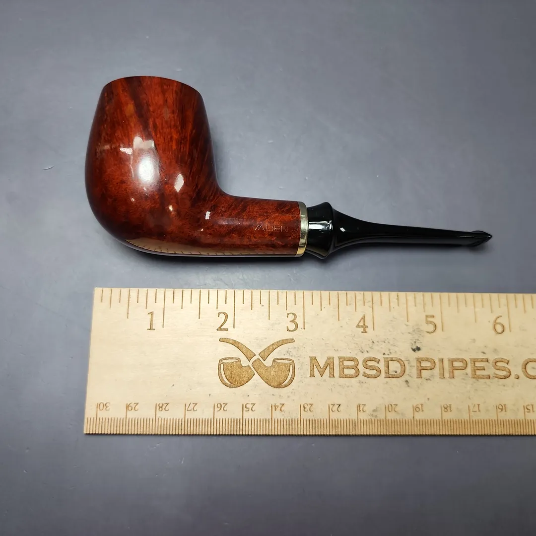 Vauen 3311 Smooth Straight Brandy Estate Briar Pipe, Unsmoked, 9mm - Image 11