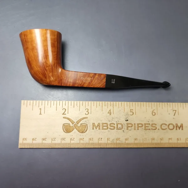 Castleford (Colin Fromm) XL Smooth Panel Shank Zulu Estate Briar Pipe, Unsmoked - Image 11
