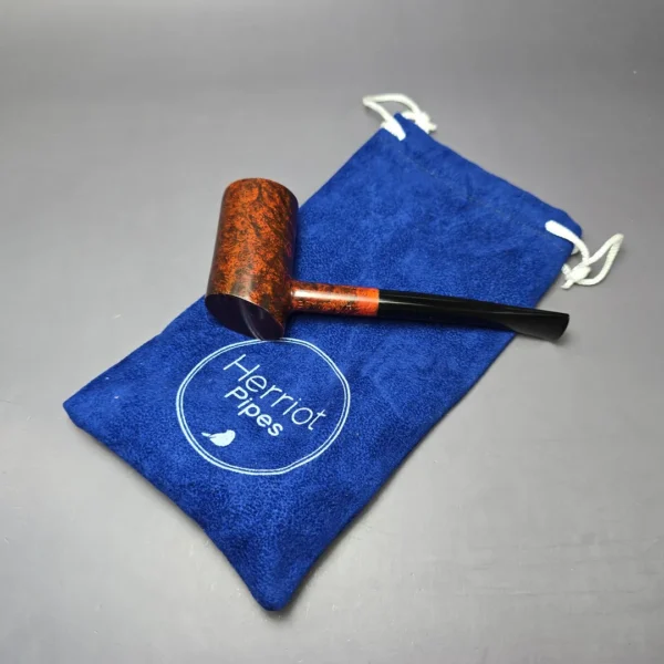 Herriot Pipes Smooth Pocket Poker Handmade Briar Pipe, New - Image 11