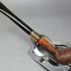 Herriot Pipes Partially Sandblasted "Arne Jacobsen" Dublin w/ Horn Estate Briar Pipe, Unsmoked - Image 11