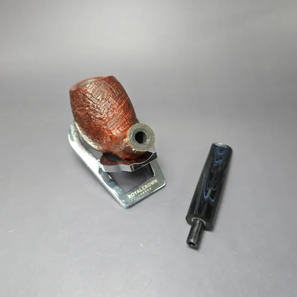 Herriot Pipes Partially Sandblasted Egg Handmade Briar Pipe, New - Image 11