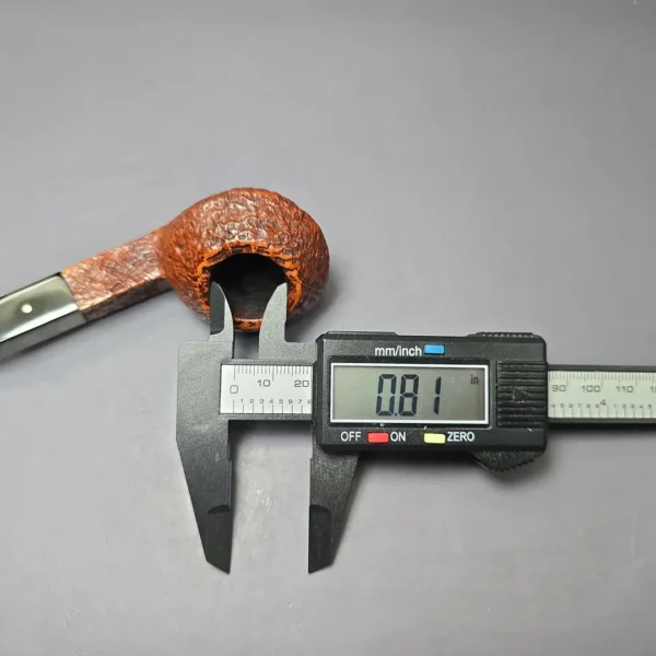 Dunhill 1969 Tanshell 6P Sandblasted Bulldog Estate Briar Pipe, English Estates - Image 11