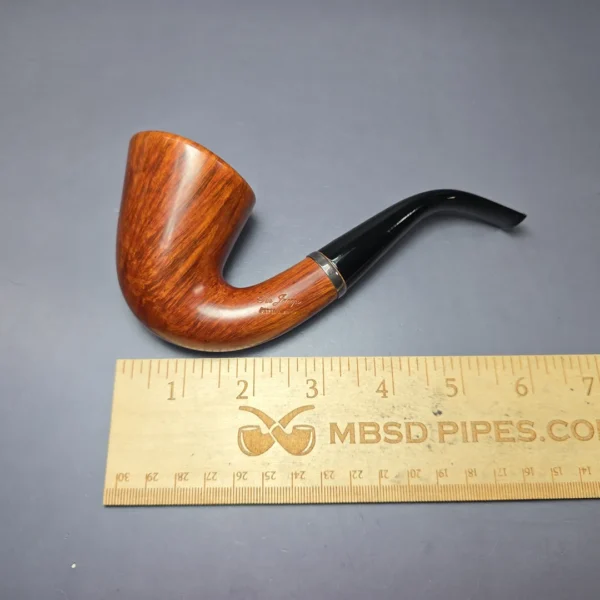 Ser Jacopo Pre-1994 Maxima L2 Smooth Calabash w/ Silver Estate Briar Pipe, Unsmoked - Image 11