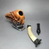 Trever Talbert 2004 Halloween Pipe Estate Briar Pipe, Unsmoked - Image 11
