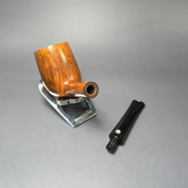 James Upshall 1980s P Grade Smooth Billiard Estate Briar Pipe, English Estates - Image 11