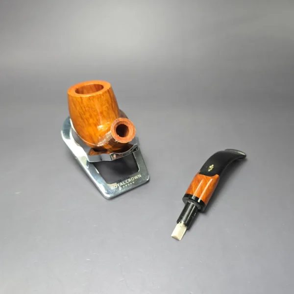 Savinelli New Art 603 Smooth Bent Billiard Estate Briar Pipe, Unsmoked, 6mm - Image 11