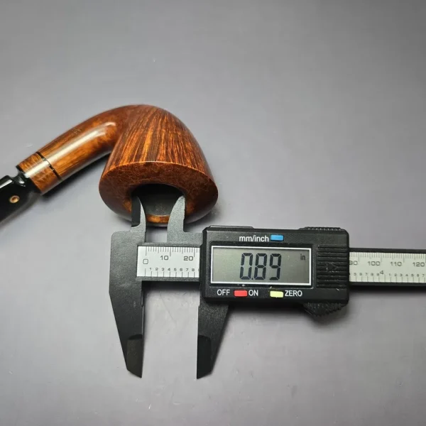 Ser Jacopo Gem Series Granato Smooth Dublin Estate Briar Pipe, Unsmoked - Image 11