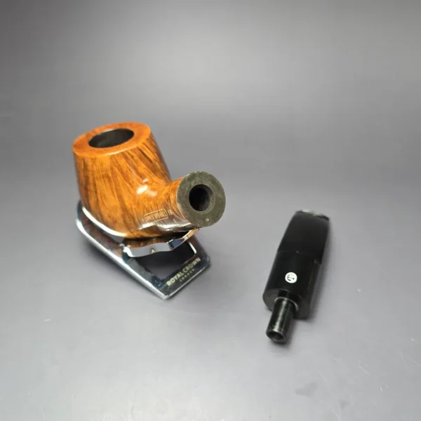 James Upshall P Grade Group 6 Smooth Apple Estate Briar Pipe, Unsmoked - Image 11