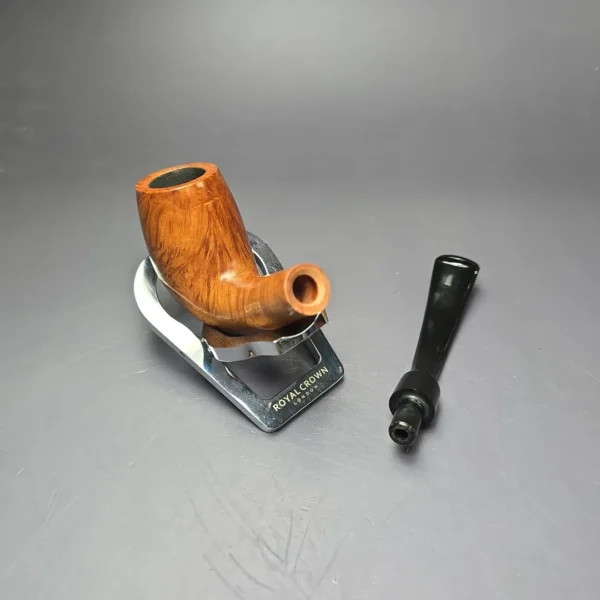 Lloyd's Supreme by Lorenzo Smooth Bent Egg Estate Briar Pipe, Italian Estates - Image 11