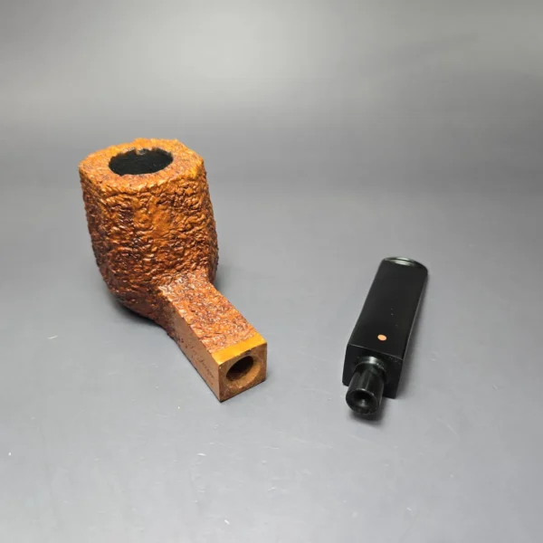 Ser Jacopo Pre-1994 Renaissance 127 Rusticated Panel Estate Briar Pipe, Italian Estates - Image 11