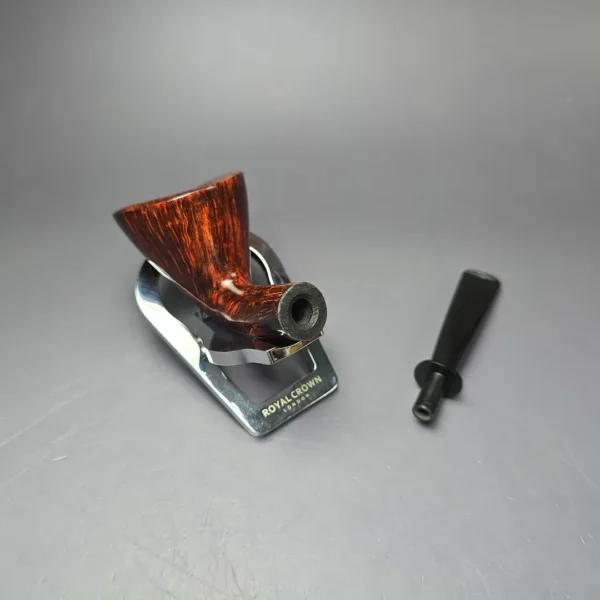 Herriot Pipes Smooth Asymmetrical Dublin Handmade Briar Pipe, New - Image 11