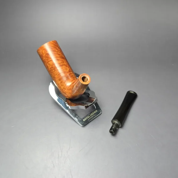 Tsuge Topper Smooth Nosewarmer Stack Estate Briar Pipe, Japanese Estates - Image 11