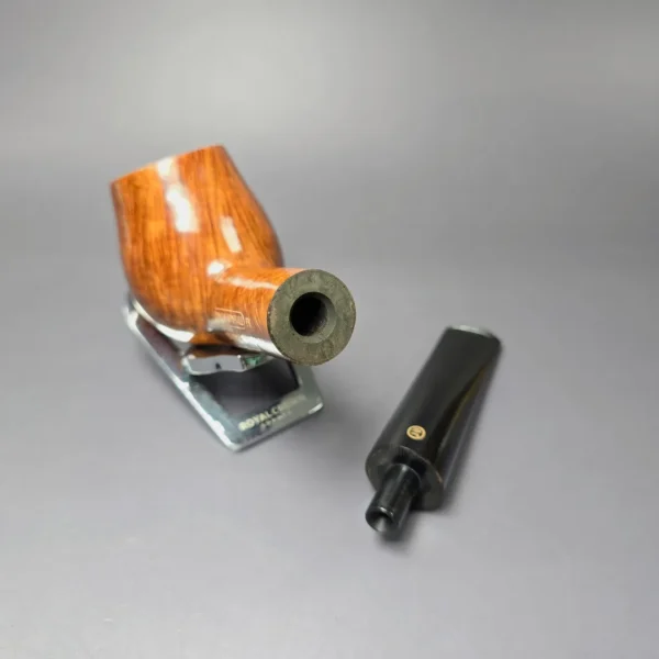 James Upshall Empire Series Executive Magnum Smooth Brandy Estate Briar Pipe, Unsmoked - Image 11