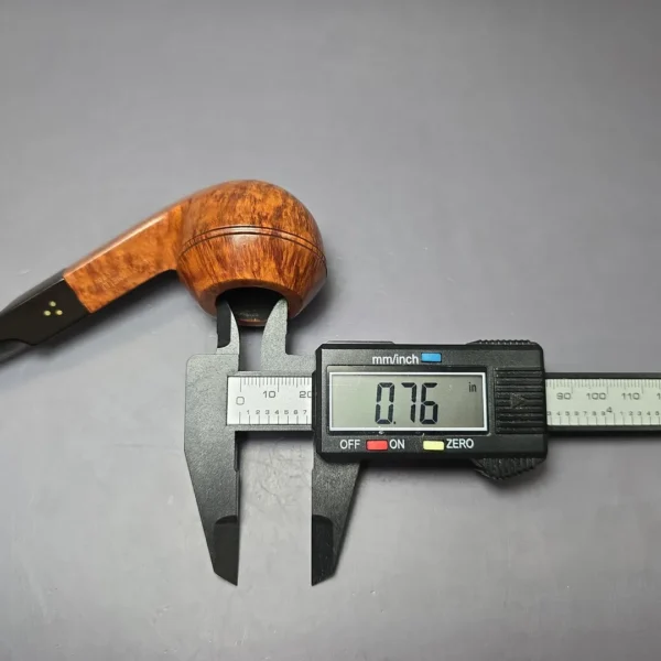 Savinelli Giubileo D'Oro 623 Smooth Bulldog Estate Briar Pipe, Italian Estates - Image 11