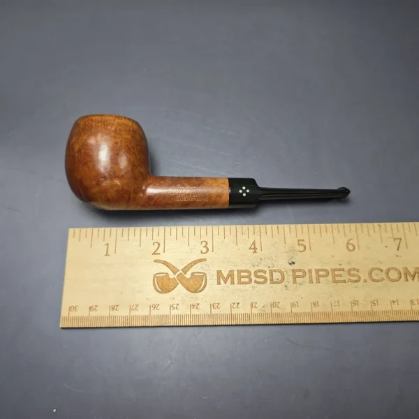 Sasieni Family Era Four Dot Natural Hurlingham S Smooth Apple Estate Briar Pipe, English Estates - Image 11