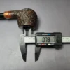 4th Generation (by Ascorti) Forza Grappa 1931 Rusticated Apple Estate Briar Pipe, Unsmoked - Image 11
