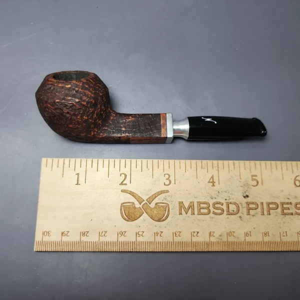 Nording Valhalla Spigot 351 Sandblasted Bulldog Estate Briar Pipe, Unsmoked, 9mm - Image 11