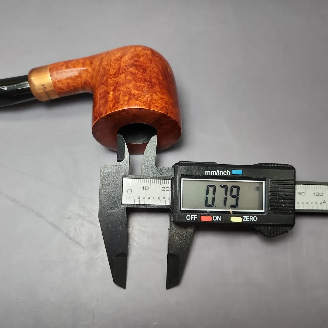 4th Generation (by Ascorti) Forza Fiano 1897 Smooth Dublin Estate Briar Pipe, Unsmoked - Image 11