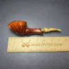 Preben Holm Fancy Grade 300 Smooth Freehand Estate Briar Pipe, Unsmoked - Image 11