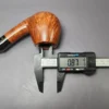 Faaborg Flame Grain B XL Smooth Brandy Estate Briar Pipe, Danish Estates, 9mm - Image 11