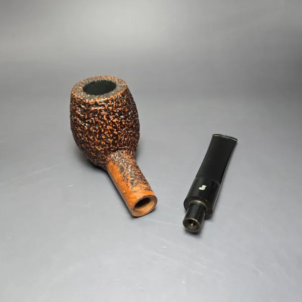 Ser Jacopo R1 XL Rusticated Apple Estate Briar Pipe, Italian Estates - Image 12
