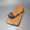 Emiliano Featherweight Sandblasted Cutty w/ Bone Handmade Briar Pipe, New - Image 12