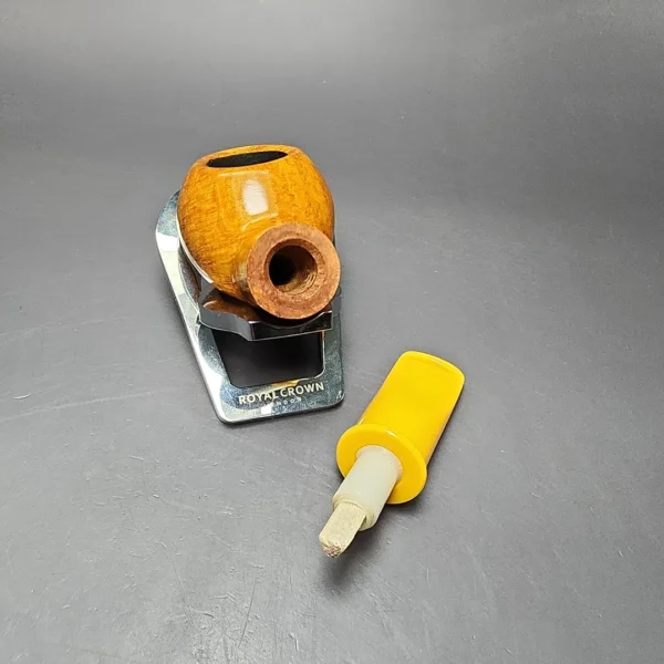 Savinelli Mini Yellow 321 Smooth Author Estate Briar Pipe, Unsmoked, 6mm - Image 13