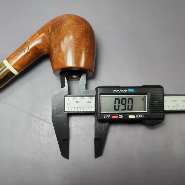 Edward's Smooth Bent Billiard Estate Briar Pipe, American Estates - Image 13