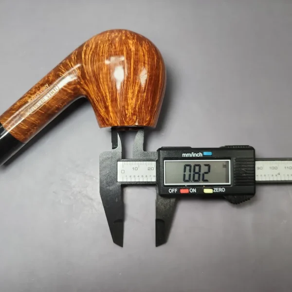 James Upshall Empire Series Ambassador Smooth Brandy Estate Briar Pipe, Unsmoked - Image 12