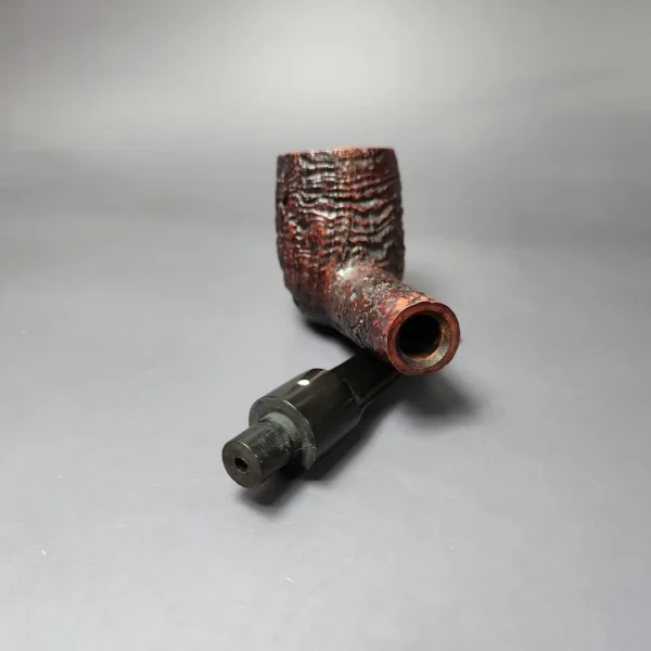 Dunhill 1964 Shell Briar LB Sandblasted Billiard Estate Briar Pipe, English Estates - Image 12