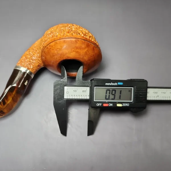 Rinaldo Lithos YYY Titania FA (2) Rhodesian Estate Briar Pipe, Italian Estates - Image 12