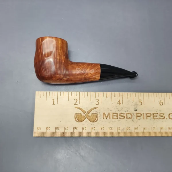 Castello "Castello" 4K Smooth Nosewarmer Estate Briar Pipe, Italian Estates - Image 12