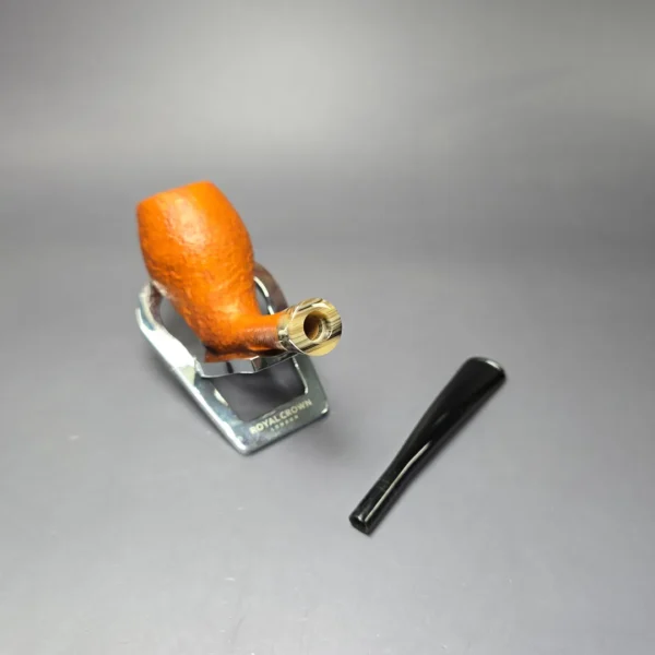 Christophe Wolff Sandblasted Cutty Egg Handmade Briar Pipe, New - Image 12