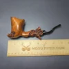 Micoli (Robert Burns) Partially Rusticated Freehand Estate Briar Pipe, American Estates - Image 12