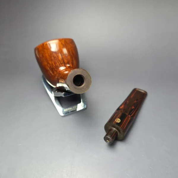 James Upshall Empire Series Tradition Magnum Smooth Dublin w/ Cumberland Estate Briar Pipe, Unsmoked - Image 12