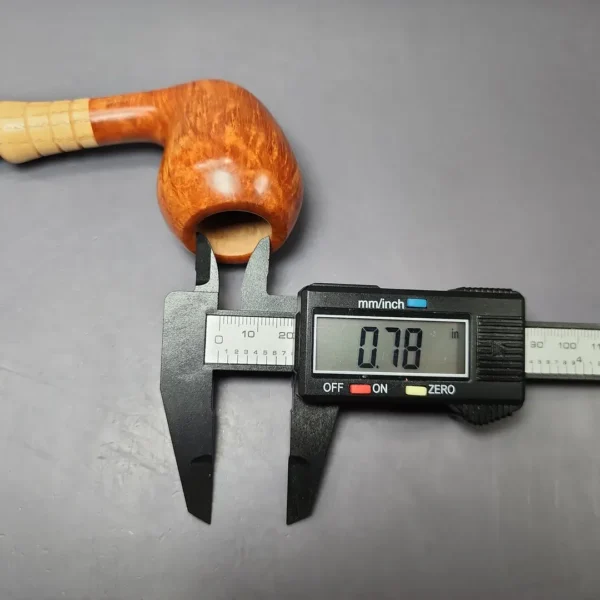 Mimmo Provenzano B Smooth Acorn w/ Olivewood Estate Briar Pipe, Unsmoked - Image 12