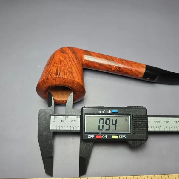 Ser Jacopo Pre-1994 Maxima Smooth Long Shank Dublin Estate Briar Pipe, Unsmoked - Image 12