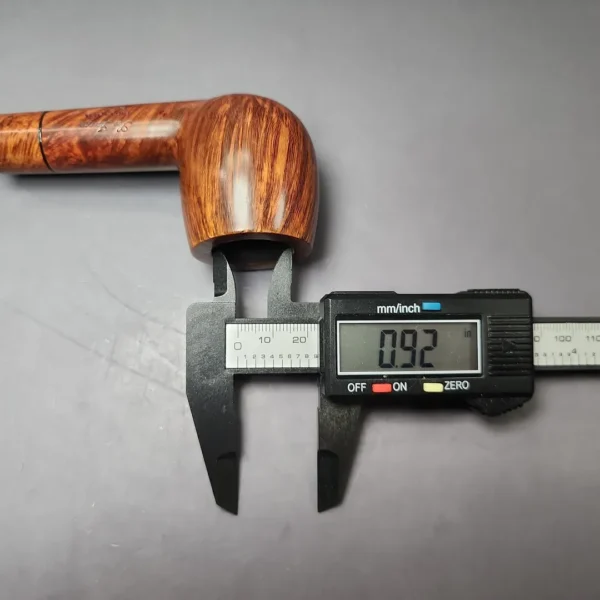 Ser Jacopo Pre-1994 Smooth Apple w/ Briar Insert Estate Briar Pipe, Italian Estates - Image 12