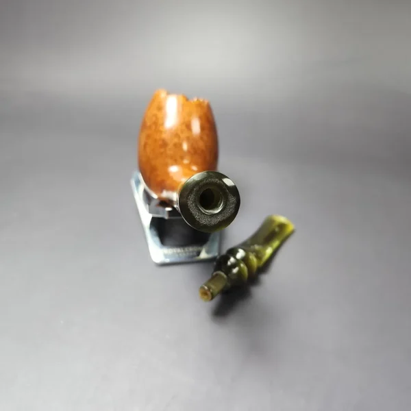 Edward's XL Smooth Egg w/ Acrylic Estate Briar Pipe, American Estates - Image 12