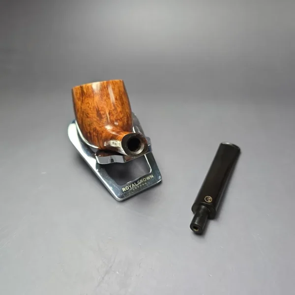 James Upshall B Grade Smooth Panel Shank Pot Estate Briar Pipe, English Estates - Image 13
